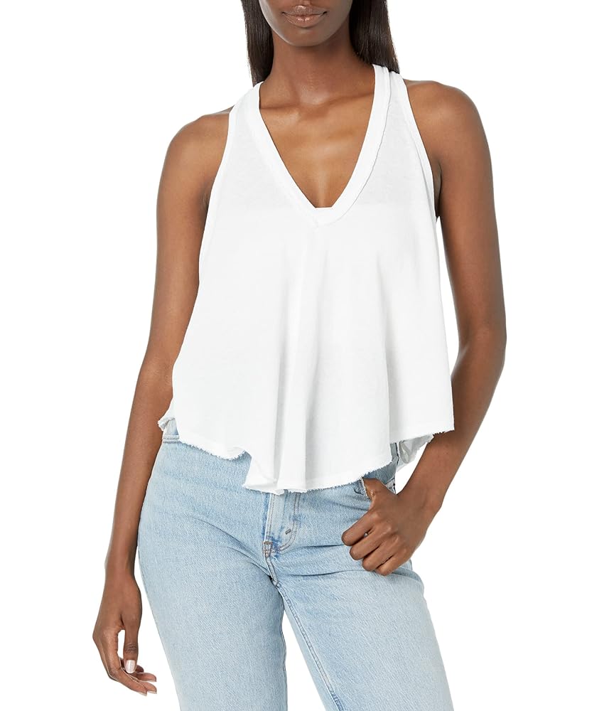 KARRY / American sleeve tank ホワイト トップス KARRY American sleeve tank KARRY】american sleeve